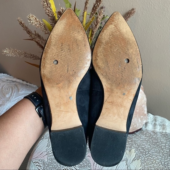 Clarks Laina Zebra Print Black Suede Loafer Flat Pointed Sample shoe size 7.5 - Picture 11 of 13